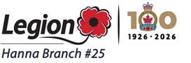&nbsp;&nbsp;&nbsp;Hanna Legion Branch No. 25